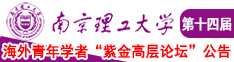 宝贝操你逼下面流水视频南京理工大学第十四届海外青年学者紫金论坛诚邀海内外英才！